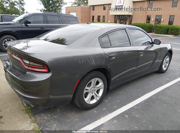 2C3CDXBG2LH190134 2020 DODGE CHARGER Серый Задняя правая четверть