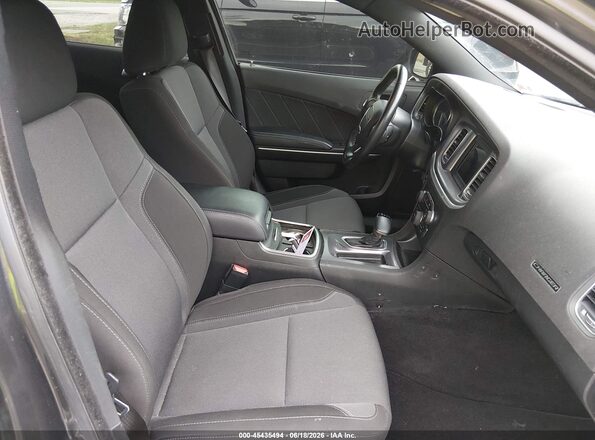 2C3CDXBG2LH190134 2020 DODGE CHARGER Серый Вид салона спереди