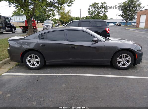 2C3CDXBG2LH190134 2020 DODGE CHARGER Серый Вид задней части салона