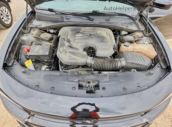 2C3CDXBG2LH199853 2020 DODGE CHARGER Black უკანა სალონის ხედი