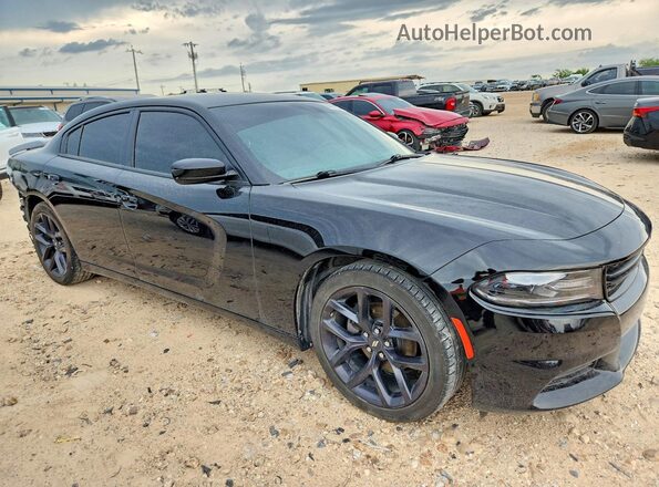 2C3CDXBG2LH199853 2020 DODGE CHARGER Black წინა მარჯვენა