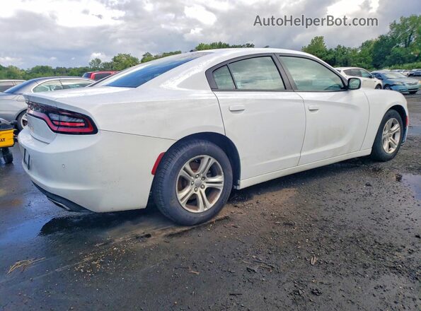 2C3CDXBG2LH211516 2020 DODGE CHARGER White Задня права чверть