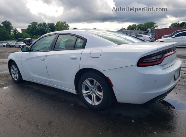 2C3CDXBG2LH211516 2020 DODGE CHARGER White Задня ліва чверть