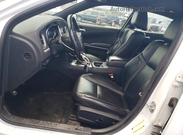 2C3CDXBG2LH211516 2020 DODGE CHARGER White Вид салону спереду