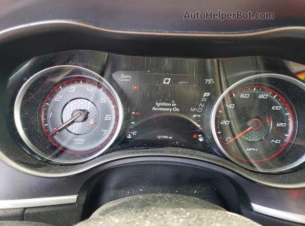 2C3CDXBG2LH211516 2020 DODGE CHARGER White Вид щитка приладів