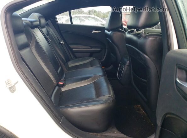 2C3CDXBG2LH211516 2020 DODGE CHARGER White Вид задніх сидінь