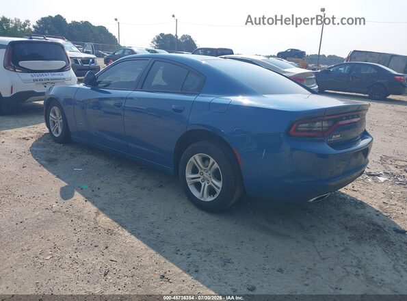 2C3CDXBG2LH232902 2020 DODGE CHARGER Blue Tył lewy