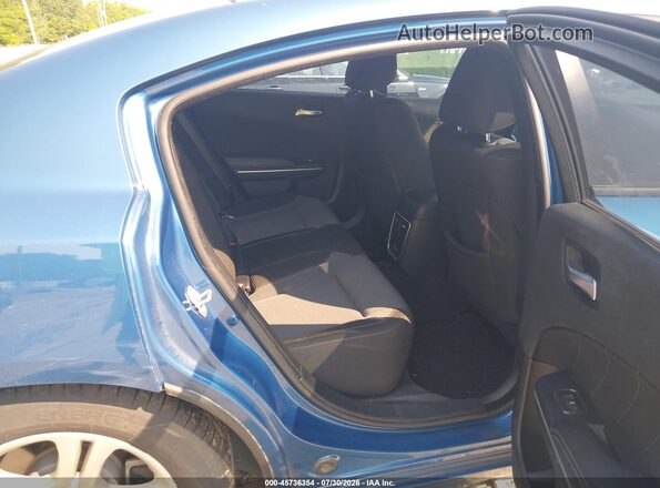 2C3CDXBG2LH232902 2020 DODGE CHARGER Blue Widok naklejki z numerem VIN