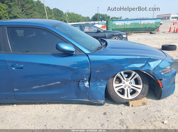 2C3CDXBG2LH232902 2020 DODGE CHARGER Blue 