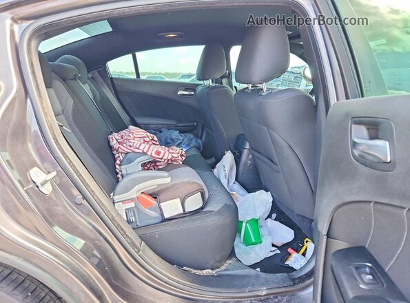 2C3CDXBG2MH652578 2021 DODGE CHARGER Gray Vista de los asientos traseros