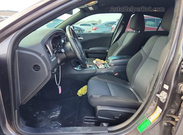 2C3CDXBG2MH652578 2021 DODGE CHARGER Gray Vista interior delantera