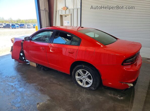 2C3CDXBG2NH250240 2022 DODGE CHARGER Red Հետևի ձախ