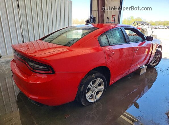 2C3CDXBG2NH250240 2022 DODGE CHARGER Red Հետևի աջ