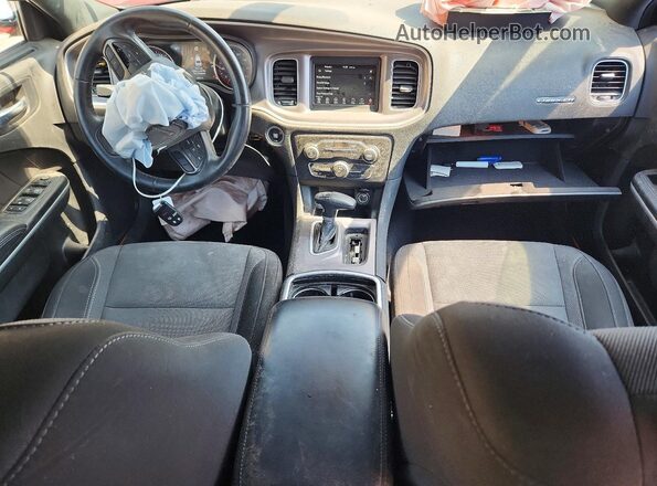 2C3CDXBG2NH250240 2022 DODGE CHARGER Red Առջևի վահանակի տեսք