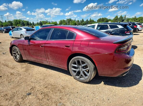 2C3CDXBG2NH256104 2022 DODGE CHARGER Red Задня ліва чверть