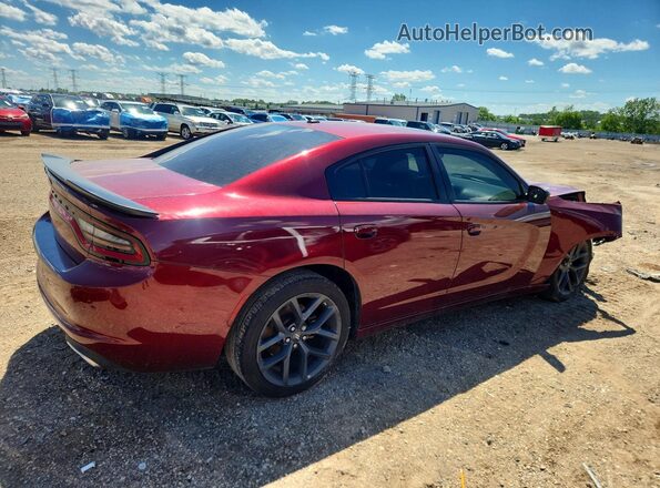 2C3CDXBG2NH256104 2022 DODGE CHARGER Red Задня права чверть