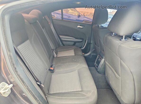 2C3CDXBG2PH655663 2023 DODGE CHARGER Gray Вид задніх сидінь
