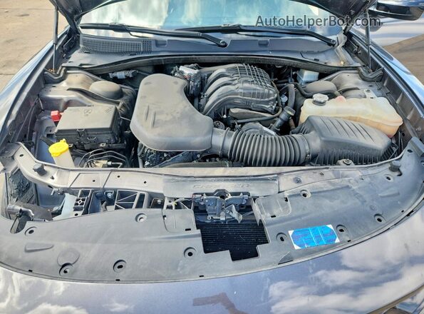 2C3CDXBG2PH655663 2023 DODGE CHARGER Gray Вид задньої частини салону
