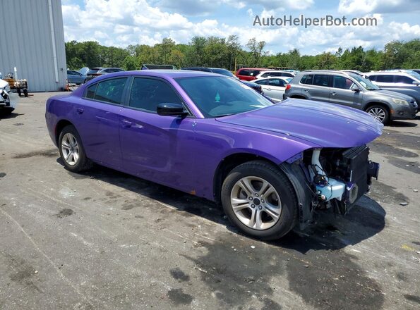 2C3CDXBG2PH680644 2023 DODGE CHARGER Purple Delantero derecho