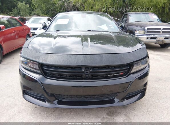 2C3CDXBG3HH595829 2017 DODGE CHARGER Black Widok z przodu