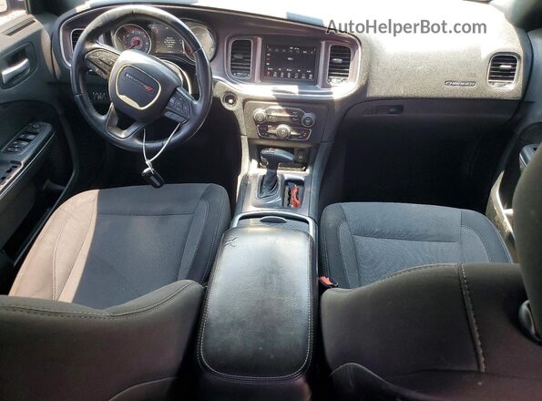 2C3CDXBG3JH164493 2018 DODGE CHARGER Gray Vista del salpicadero