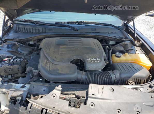 2C3CDXBG3JH164493 2018 DODGE CHARGER Gray Vista interior trasera