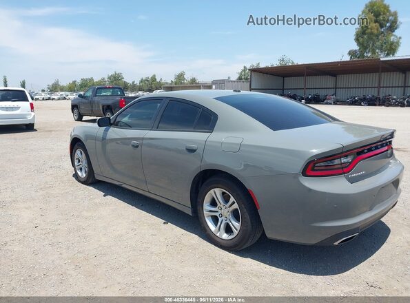 2C3CDXBG3KH637195 2019 DODGE CHARGER Gray Vista frontal