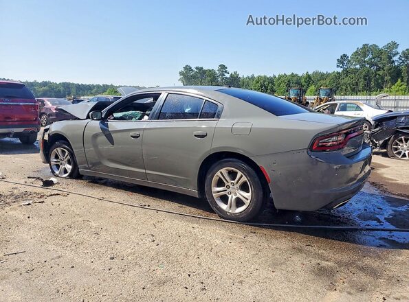 2C3CDXBG3KH736485 2019 DODGE CHARGER Серый Задняя левая четверть