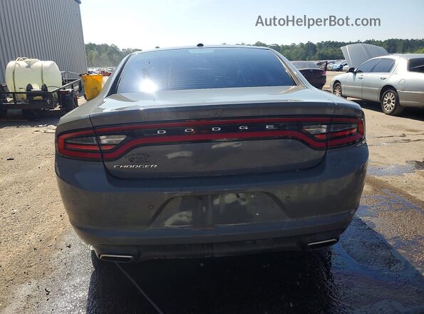 2C3CDXBG3KH736485 2019 DODGE CHARGER Серый Вид спереди