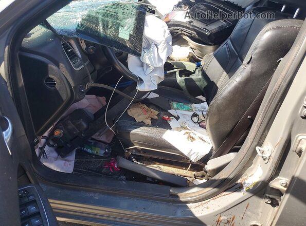 2C3CDXBG3KH736485 2019 DODGE CHARGER Серый Вид сзади