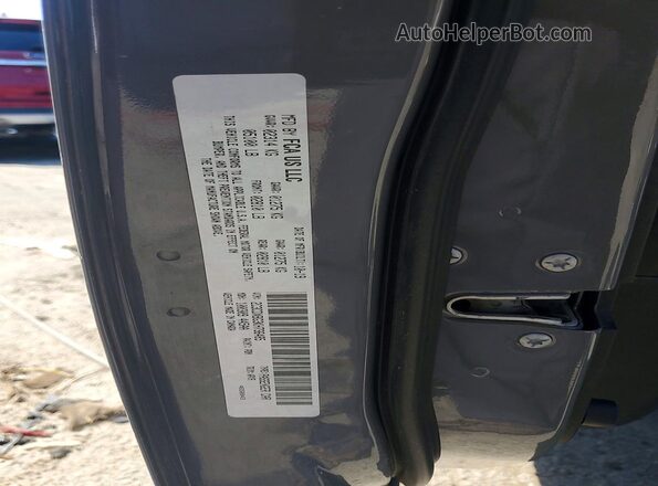 2C3CDXBG3KH736485 2019 DODGE CHARGER Серый Вид задней части салона