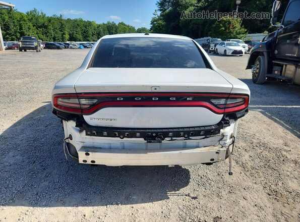 2C3CDXBG3KH752900 2019 DODGE CHARGER White Widok z tyłu