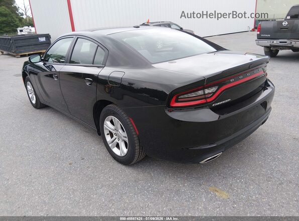 2C3CDXBG3LH100490 2020 DODGE CHARGER Black Задня ліва чверть