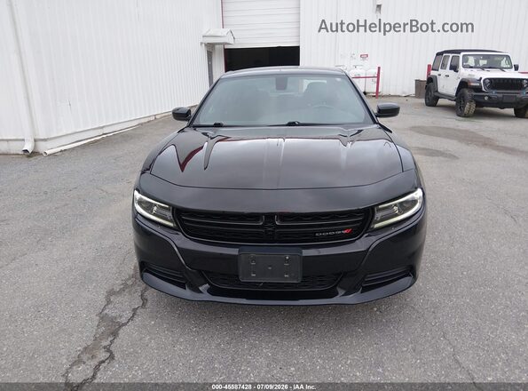 2C3CDXBG3LH100490 2020 DODGE CHARGER Black Вид щитка приладів