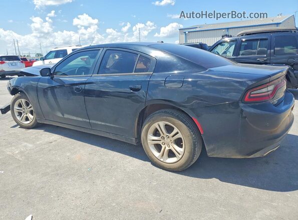 2C3CDXBG3LH163198 2020 DODGE CHARGER Black Հետևի ձախ