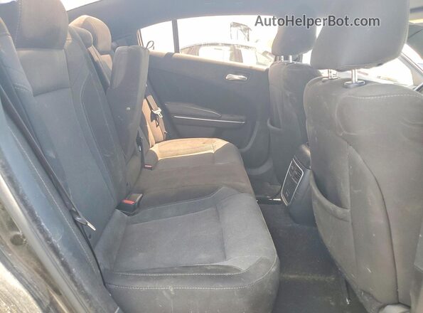 2C3CDXBG3LH163198 2020 DODGE CHARGER Black Հետևի նստատեղերի տեսք