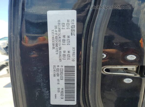 2C3CDXBG3LH163198 2020 DODGE CHARGER Black VIN կոդի պիտակի տեսք