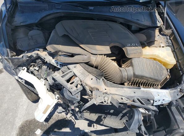 2C3CDXBG3LH163198 2020 DODGE CHARGER Black Սալոնի հետևի տեսք