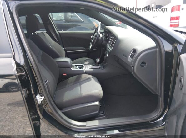 2C3CDXBG3LH190093 2020 DODGE CHARGER Black Widok wnętrza z przodu