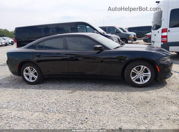 2C3CDXBG3LH190093 2020 DODGE CHARGER Black Widok wnętrza z tyłu