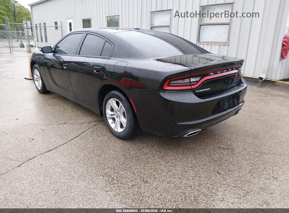 2C3CDXBG3LH190126 2020 DODGE CHARGER Black Задня ліва чверть