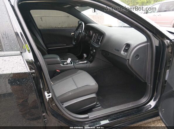2C3CDXBG3LH190126 2020 DODGE CHARGER Black Вид салону спереду