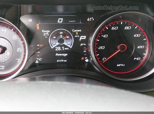2C3CDXBG3LH190126 2020 DODGE CHARGER Black Вид задніх сидінь