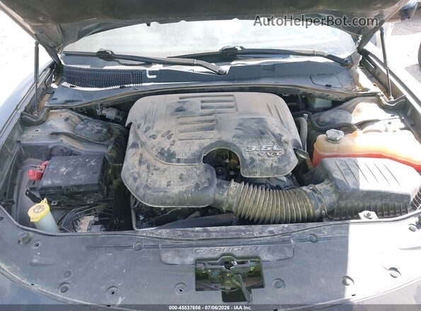 2C3CDXBG3LH251989 2020 DODGE CHARGER Gray Հետևի տեսք