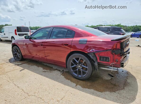 2C3CDXBG3MH522485 2021 DODGE CHARGER Burgundy Tył lewy