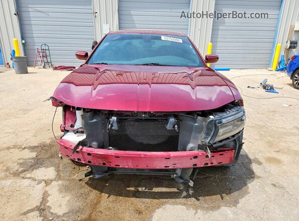 2C3CDXBG3MH522485 2021 DODGE CHARGER Burgundy Widok z przodu
