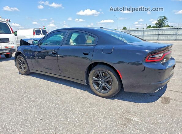 2C3CDXBG3MH642674 2021 DODGE CHARGER Black Հետևի ձախ
