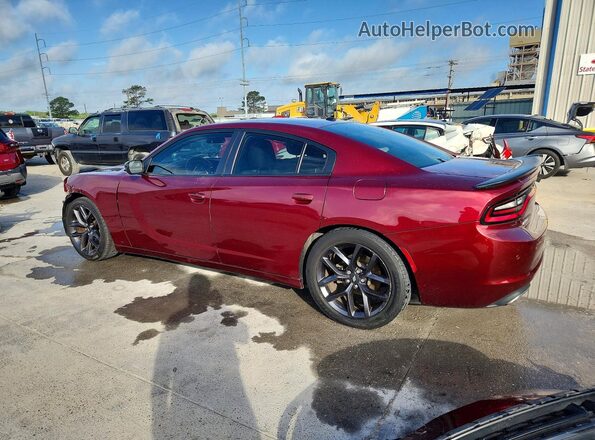 2C3CDXBG3MH658454 2021 DODGE CHARGER Red Задня ліва чверть