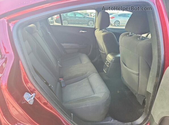 2C3CDXBG3MH658454 2021 DODGE CHARGER Red Вид задніх сидінь