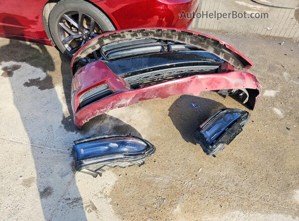 2C3CDXBG3MH658454 2021 DODGE CHARGER Red Вид підкапотного простору